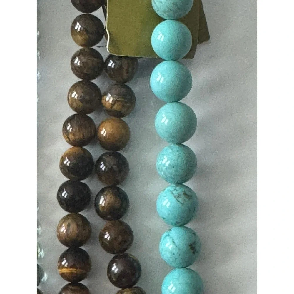 Bead Landing‎ Bead Gallery Semi Precious Stone  & Other Bead Strands Lot 4 pc